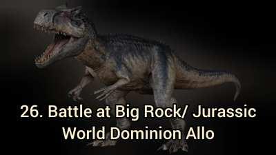 50 variations of Allosaurus