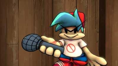 Boyfriend offers you to a battle. Do you accept?