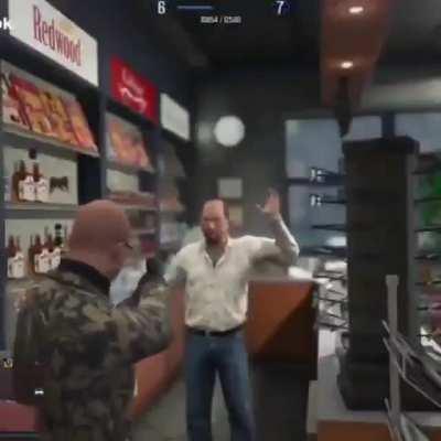 Here are my friends, the police!