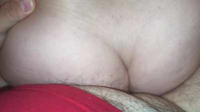 Bouncing her fat ass on me and grinding down hard for a deep creampie