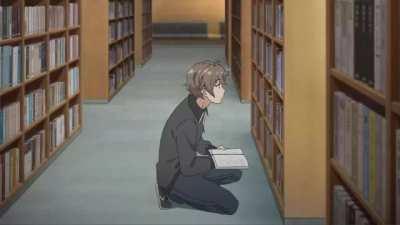 Mai finds a new way to get people to notice her...