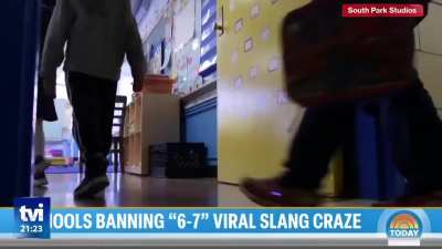 A TVI fez uma reportagem sobre o meme 6 7 e mostrou a cena do South Park a gozar com a pila do Trump, sem censura 😆