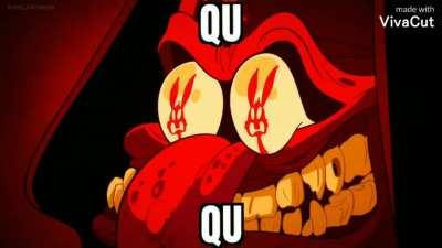 Qu the moment he saw humanity