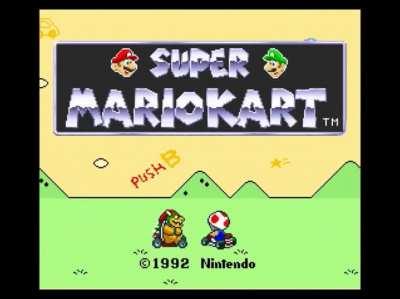 Super Mario Kart Intro Loop