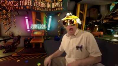 You boys better be better miners than you are dancers!