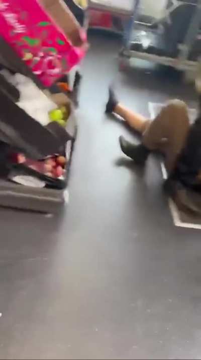 A shoplifter was caught stealing from a Sainsbury's store in Bromley-by-Bow.