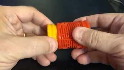 Here is a video of my latest printed object, generated via SCAD on an Ender 3 Pro. The object is on Thingiverse and I will post a link in the comments to Adrian Kennard’s generator where you can Gen your own.