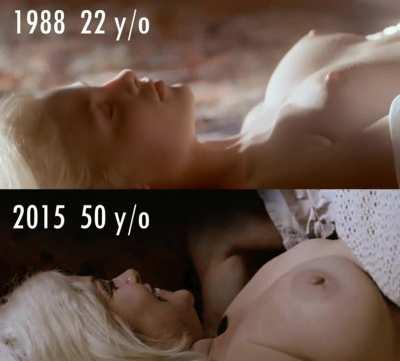 Sherilyn Fenn - Two Moon Junction (1988) vs Shameless (2015) -