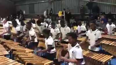 The unity and skill of these students is absolutely divine