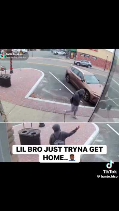 2 girls thought it would be funny to yell this out to the kid behind them and run away, any thoughts?