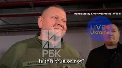 The situation on the front line is not a stalemate, – Ukrainian Armed Forces Commander-in-Chief Zaluzhnyi [SUBTITLED]