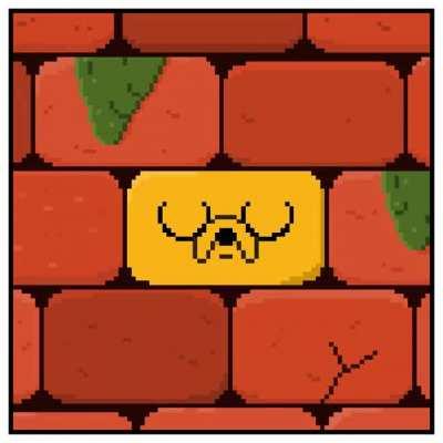 Jake brick in Pixel Art [artist nandoo.px in IG]