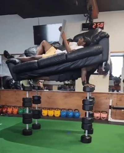 Yo bro let’s try the new exercise