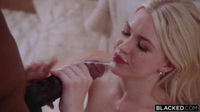 Jazlyn Ray: getting cumshot from monstrous BBC!!