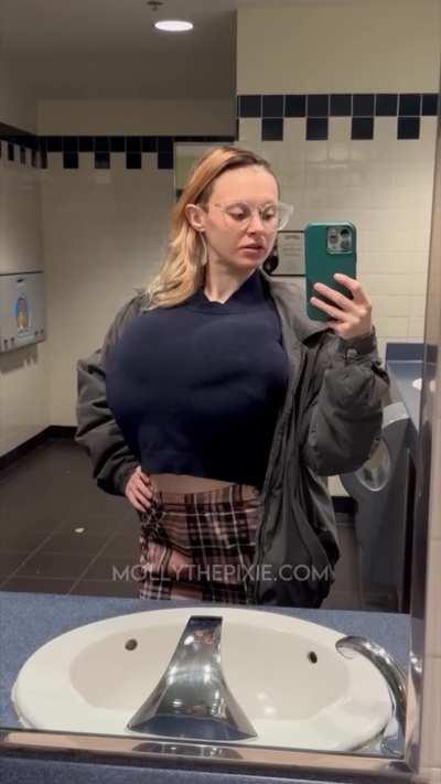 if you saw me in public, would you do a double take?