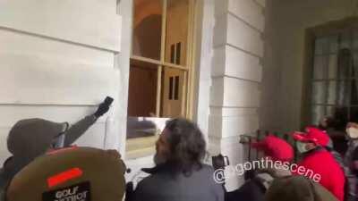 MAGA protestors committing Federal Crimes at the Capitol Building