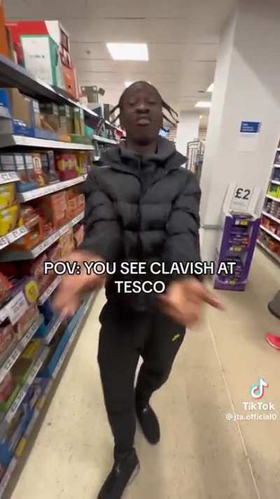 Clavish spotted in Tesco