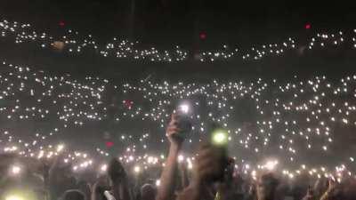 The phone lights during Christmas Truce were incredible.
