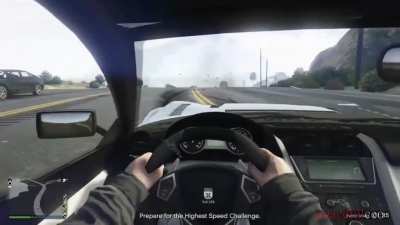 NPC attempts highest speed challenge