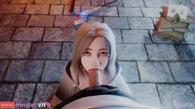 Lux BJ VR (HentaiVR/Tyviania) [League of Legends]