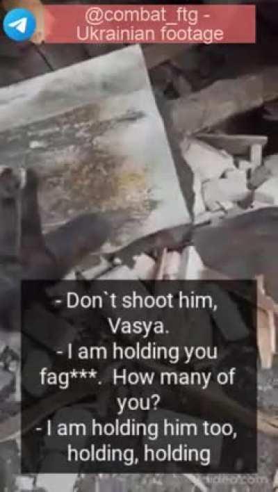 [Translation] DPR soldiers surrendered to Ukrainian of the 93rd brigade “Holodniy Yar”.