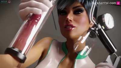 Milking Transformed Futanari