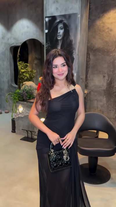 Avneet Kaur in Black Dress-IG-28 Sep 2025