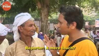 imagine being treated like this , also if they dont want you to enter their temples dont do it !!!