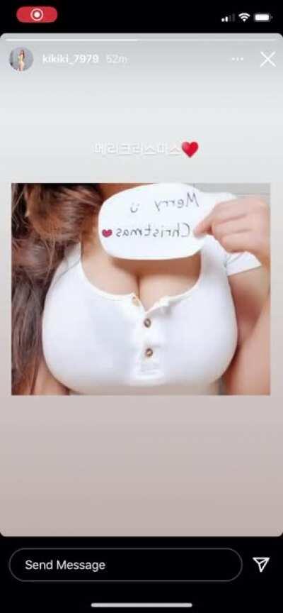 Happy holidays from me and the star of the show