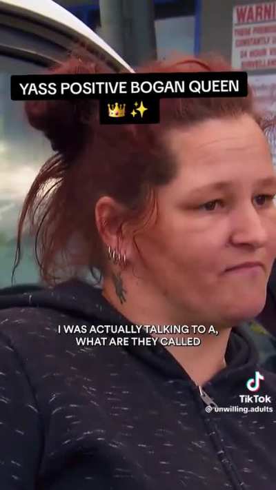 She’s so unbothered 😂