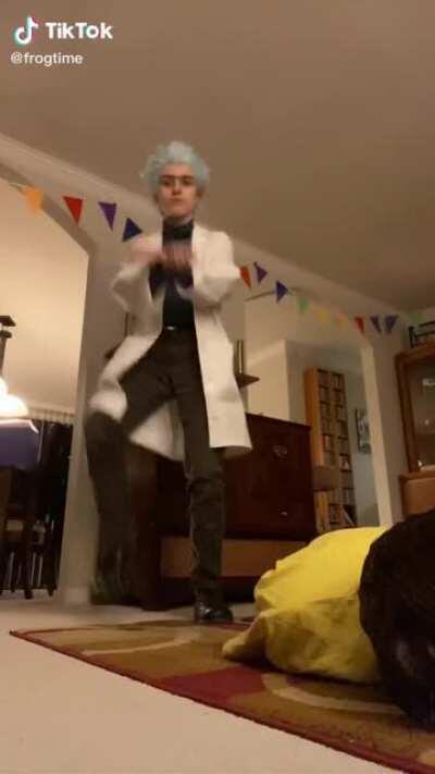 So I remembered that I saw so many cringe Rick and Morty videos back on musical.ly and decided to look for some on TikTok