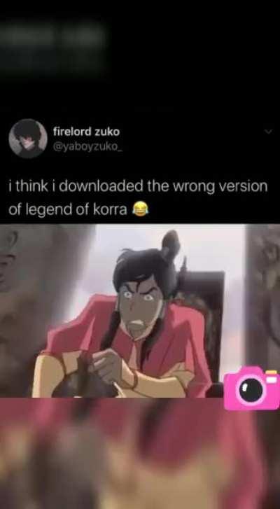 The Censored AvatarTheLegendOfKorra - The wrong version of Tlok #shorts #avatar #voiceactors #atla