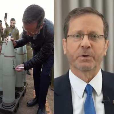 The president of Israel: 