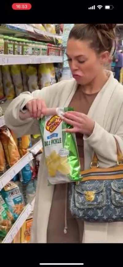 The definition of trashy