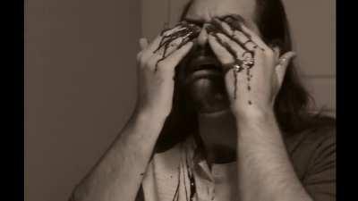 blind painter astounds his family