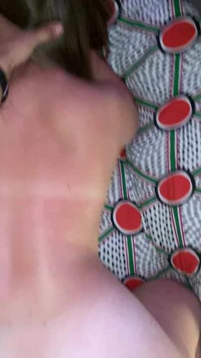 The moles act as targets 😜🥰