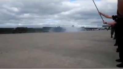 Round 2 of Leclerc VS challenger drag race