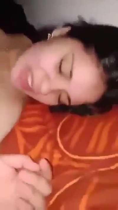 Newly married wife fucking and moaning [18+]