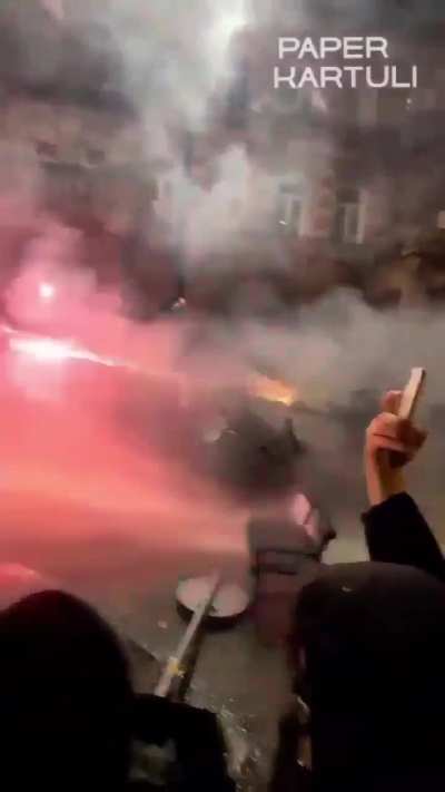 This guy just made a firework cannon