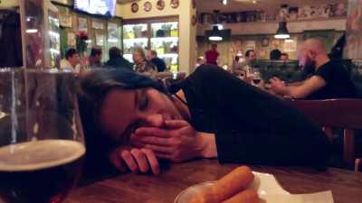 She’s clearly having fun