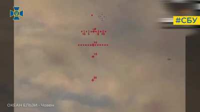 On December 6, a group of SBU Sea Babu sea drones engaged in battle with Russian helicopters, airplanes and Raptor patrol boats. The newest Sea Babies had large-caliber machine guns with automatic ballistic programs and targeting and auto-capture of targe