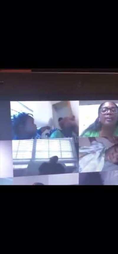 WCGW Walking in front of your son&rsquo;s zoom meeting