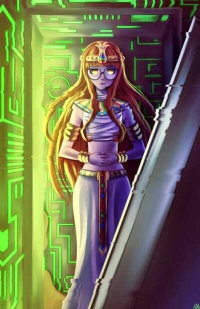 (OC) Futaba's Tomb (art and animation both by me)