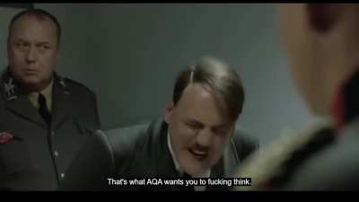 Hitler Reacts to AQA Biology Paper 1
