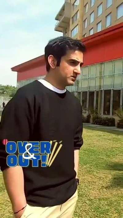 Gautam Gambhir on MS Dhoni in parallel universe