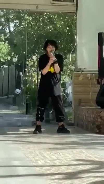 Islamic Republic of Iran killed her in the protest over the murder of Zhina Amini. NikaS hakarami 17, vanished during the protest. After a week, security forces delivered her dead body with her nose fully smashed & her skull broken from multiple blows