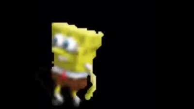 When you spend nearly 30 minutes putting Il Vento D'Oro over an infinitely looping SpongeBob gif