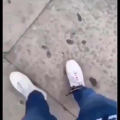To walk with a butterfly