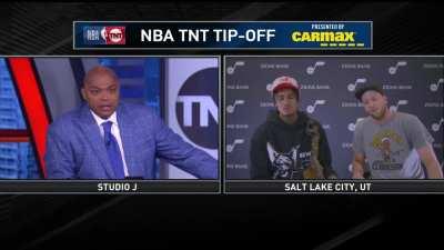 [Highlight] Chuck asks question about Jazz expectations as #1 and Joe makes it clear this is Jordan's time