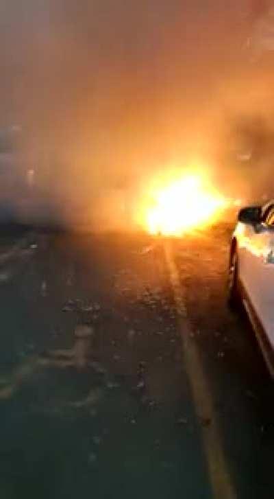 Scooter gets too spicy.